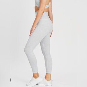Nimble active wear Heather grey leggings (matching bra available), size S